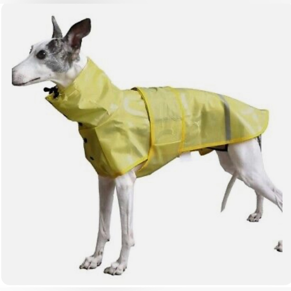 Dog Rain Coat, ZOOLAND Lightweight Ajustable Reflective Strip Waterproof